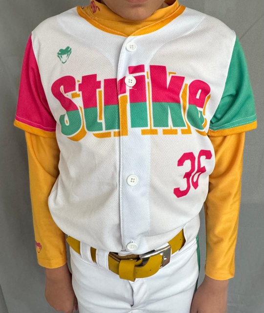 CAMISOLA PARA UNIFORMES DE BEISBOL