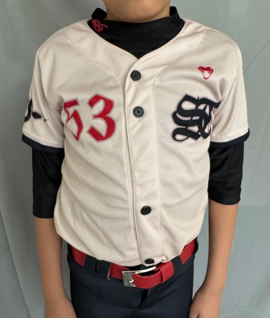 CAMISOLA PARA UNIFORMES DE BEISBOL